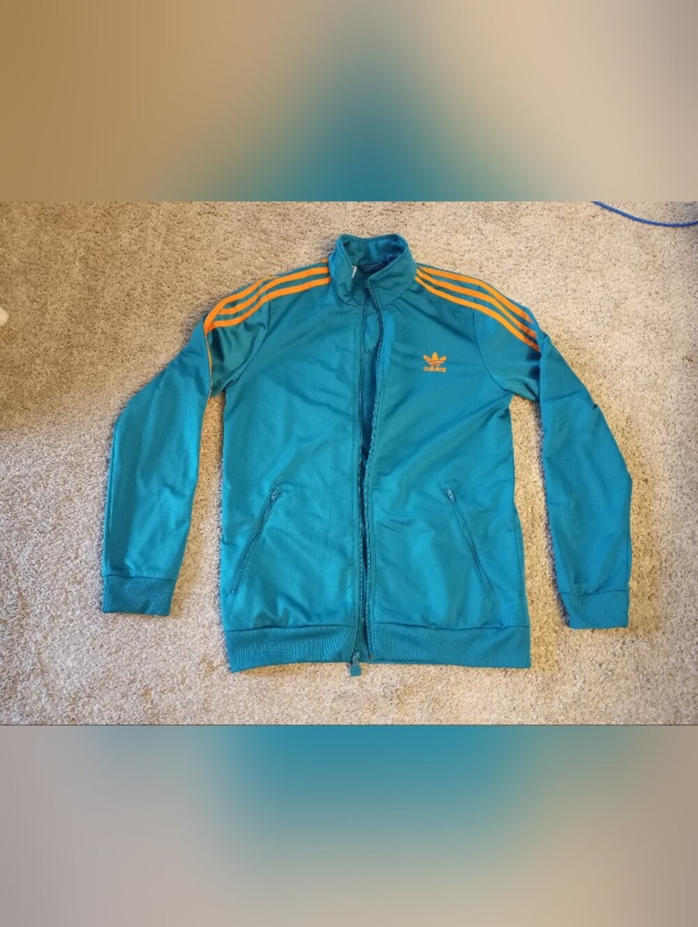 Adidas Long Sleeve Zip Up Jacket